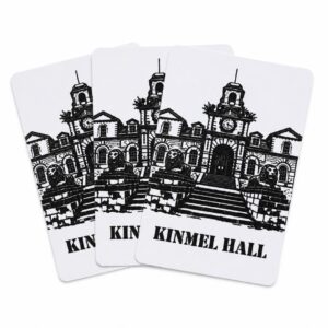 Playing cards in storage tin